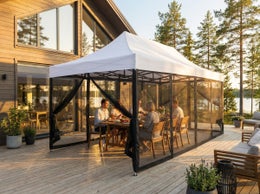 Mosquito net walls for  Falcon&trade; pop-up canopies