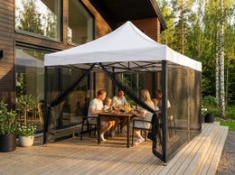 Mosquito net walls for  Falcon&trade; pop-up canopies