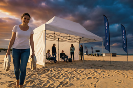 Pop-up tent Pro&trade; 3x6m