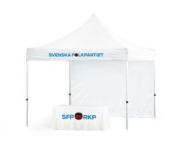 Copy of Campaign canopy tent - Liike Nyt !