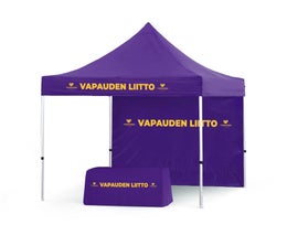 Copy of Campaign canopy tent - Liike Nyt !