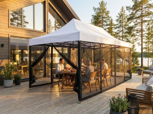 Mosquito net walls for  Falcon&trade; pop-up canopies